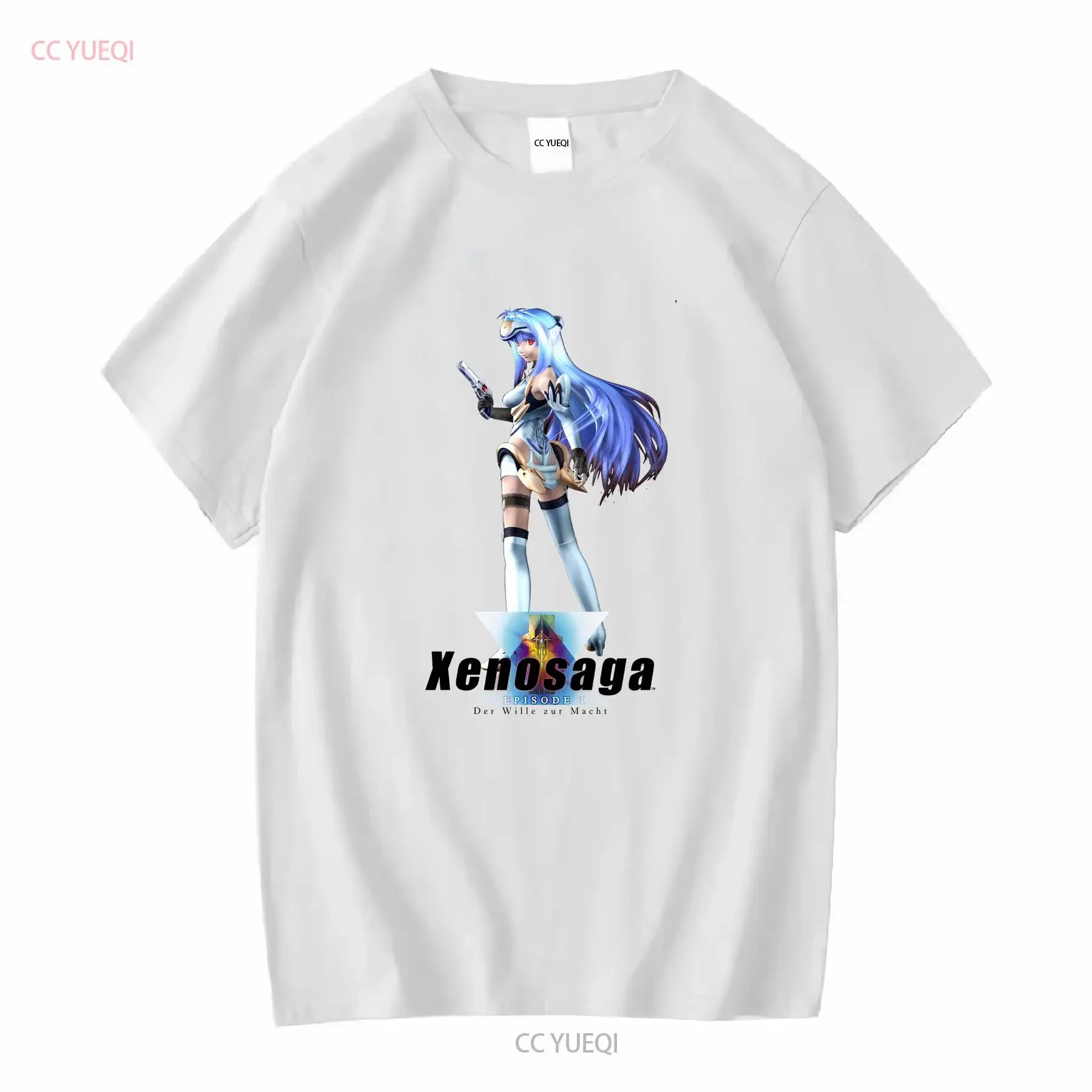 VTG 2003 NAMCO XENOSAGA EPISODE 1 CAMISETA XL JUEGOS DE VIDO DE DOBLE LADO Y2K Mangas largas o cortas vintage Lavado ligeramente