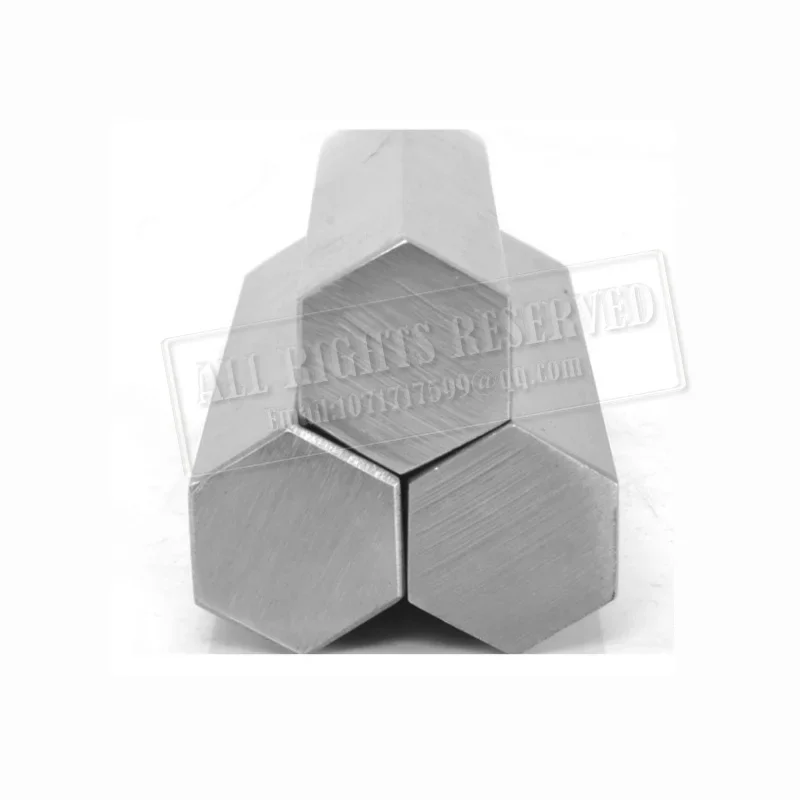 Tubo hexagonal de aço inoxidável de 6 mm Tubo sextavado de aço inoxidável de 10 mm Aço resistente à oxidação de 12 mm