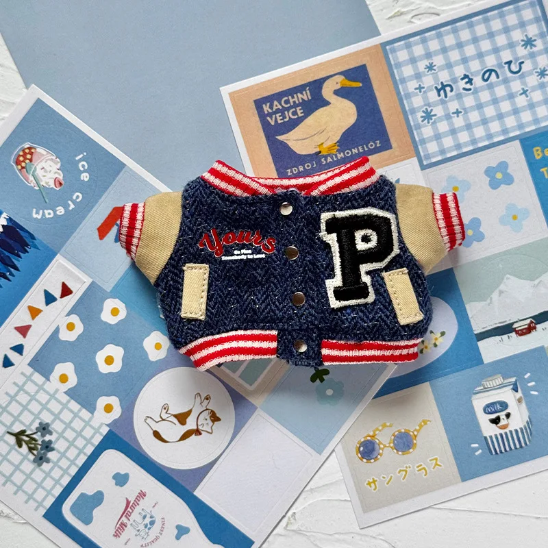 Pour labubu ensemble de vêtements uniforme de Baseball américain ensemble de vêtements faits à la main poupées exquises accessoires de décoration Ropa Labubu3.0