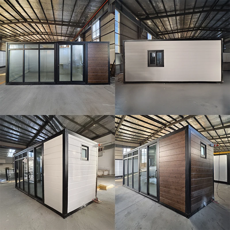 Prefab Tiny House Modular Garden Shed Studio With Bathroom Outdoor Container Apartment Use