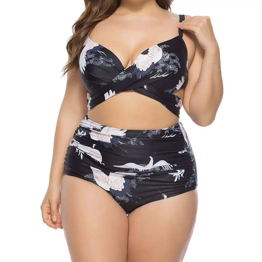 Cikini-Sexy Bikini mit hoher Taille für Frauen, große Bademode, mehrfarbige Beach wear, Frühling und Sommer, neu, 2022