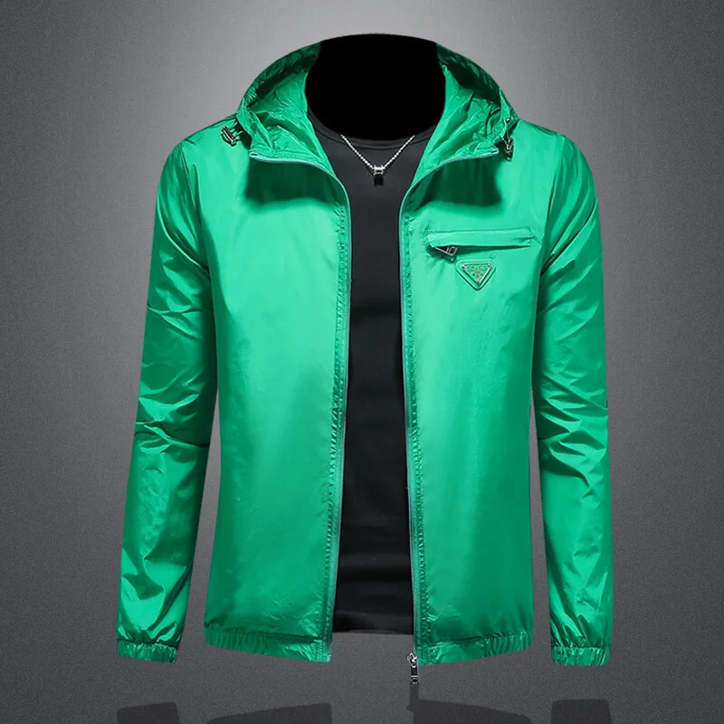 

Мужская повседневная толстовка с принтом на осень 2025 года, из полиэстера, приталенная, с длинными рукавами, на молнии, с боковыми карманами, молодежная мода