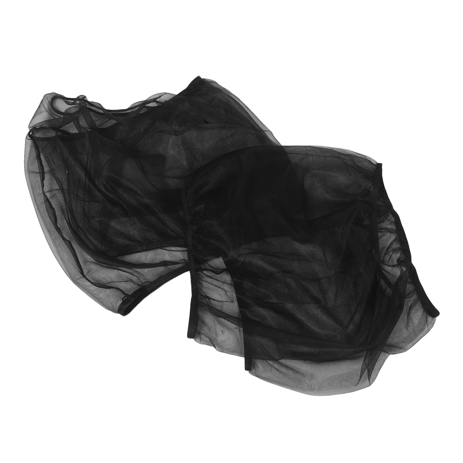 

2Pcs Bird Cage Dust Guard Mesh Breathable Protective Cover Universal Parrot Canary Cage Skirt Reusable Cover Birdcage Net