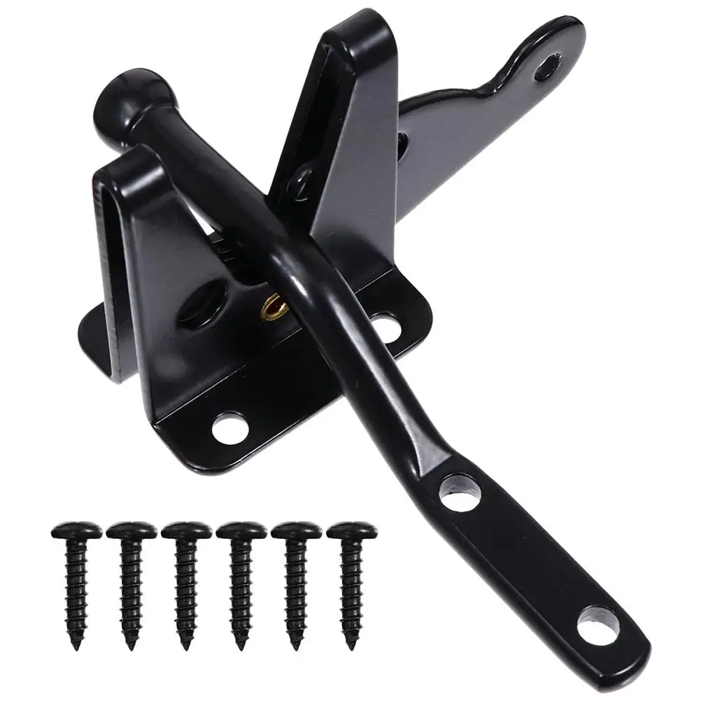 Heavy Duty Tor Riegel Pin Lock Tür Schnalle Schieberiegel Hardware Versteckte Zaunriegel für Metall Holztore Außenseitentüren