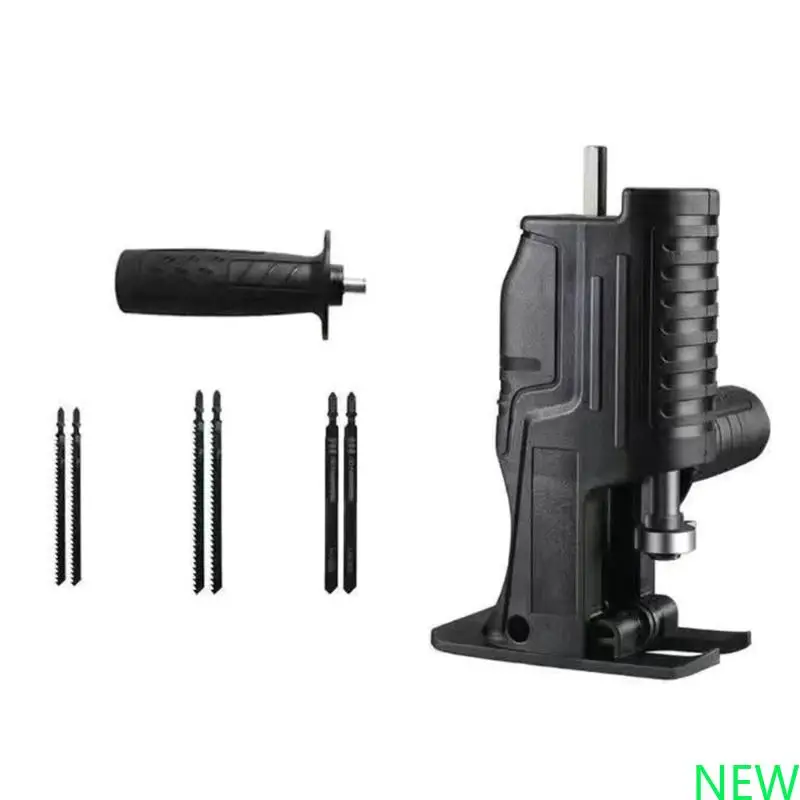 

Drill Sawing Adapter Tool Ergonomic Handle Safety Mechanism Cutting Solution