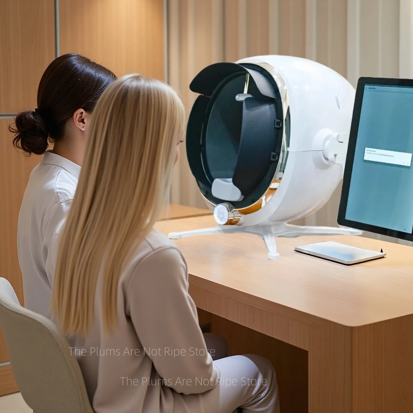 3D Skin Scanner Care Facial Analyzer Monitor Machine Magic Mirror Testing Detector Face Camera Test Analysis Beauty Machine