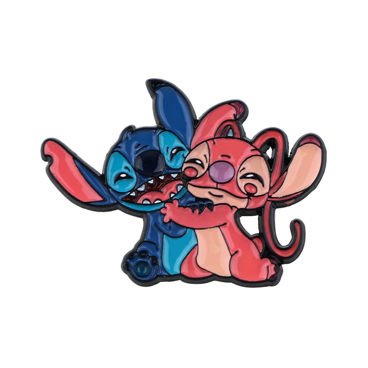 Cute Lilo and Stitch Lapel Pins for Backpacks Alien Enamel Pin Pines Badges Brooches for Women Fashion Jewelry Accessories Gifts