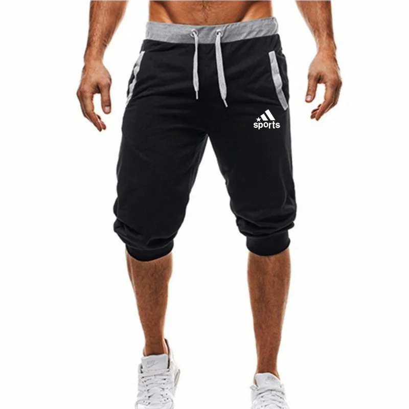 

Summer Casual Shorts Drawstring Men Boardshorts Breathable Beach Shorts Comfortable Fitness Basketball Sports Short Pants Male