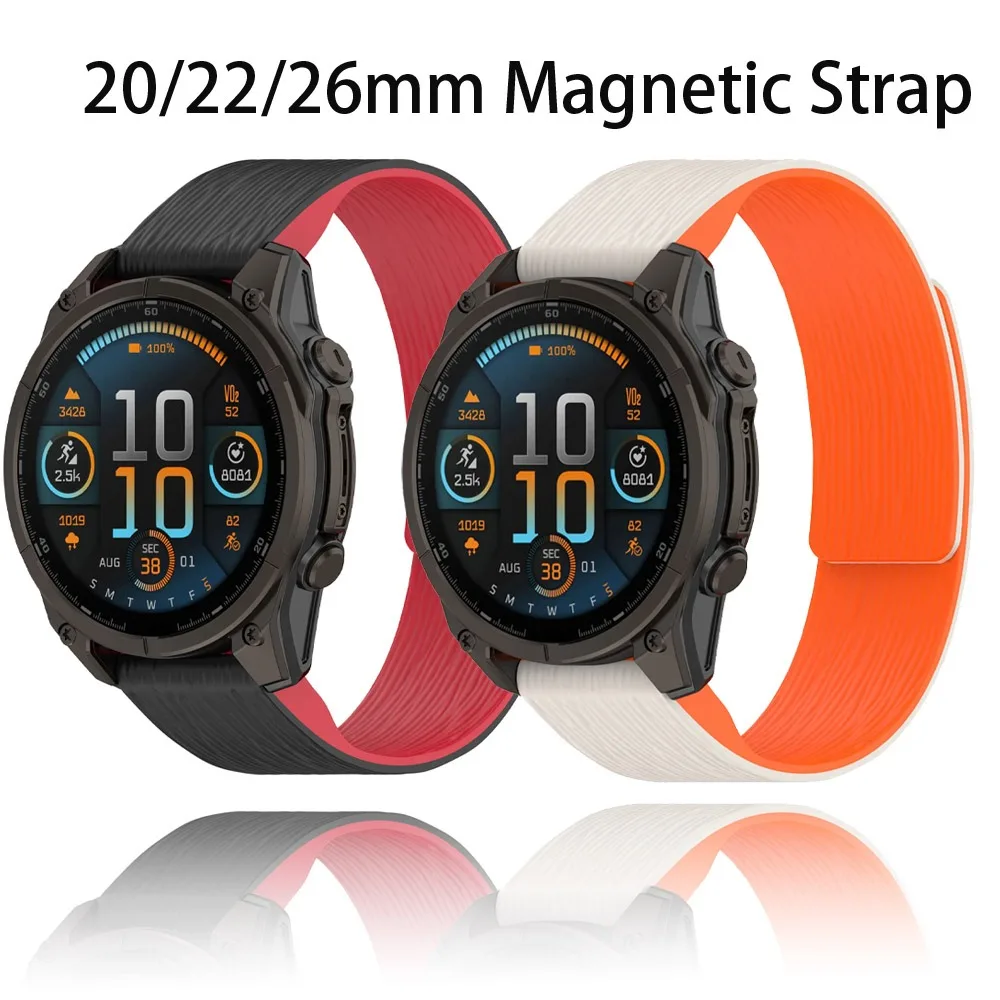 pulseira-magnetica-de-20-22-26mm-para-garmin-tactix8-51-47-43mm-fenix-8-e-quatix8-pulseira-de-ajuste-rapido-para-instinct-3-forerunner-970-965