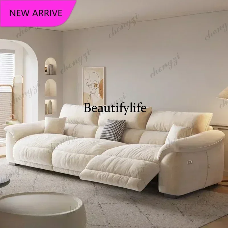 

M132 Living Room Sofas Couch Bed Convertible Sofa Cloth Armchair Home Furniture Armchairs Modern Luxury Functional Electric Sofa