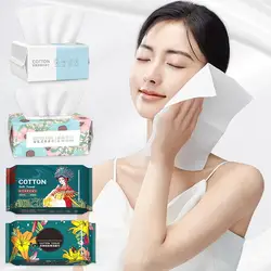 Disposable Wash Face Towel Extractable Cotton Soft Towel Beauty Salon Makeup Removal Towels Soft Cotton Skin Care Washing Tool