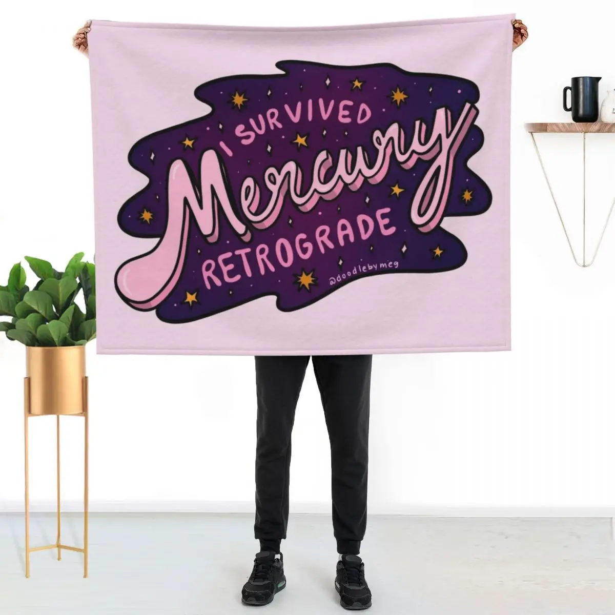 Mercury Retrograde Throw Blanket christmas gifts Decorative Beds Baby anime Heavy Flannel Blankets