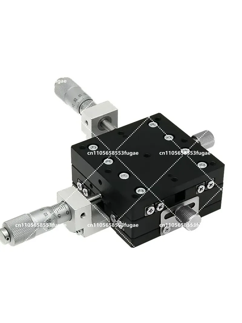 XY Axis 60*60mm Trimming Station Manual Displacement Platform Linear Stage Sliding Table XY60-C XY60-R,XY60-LM LY60 Cross Rail
