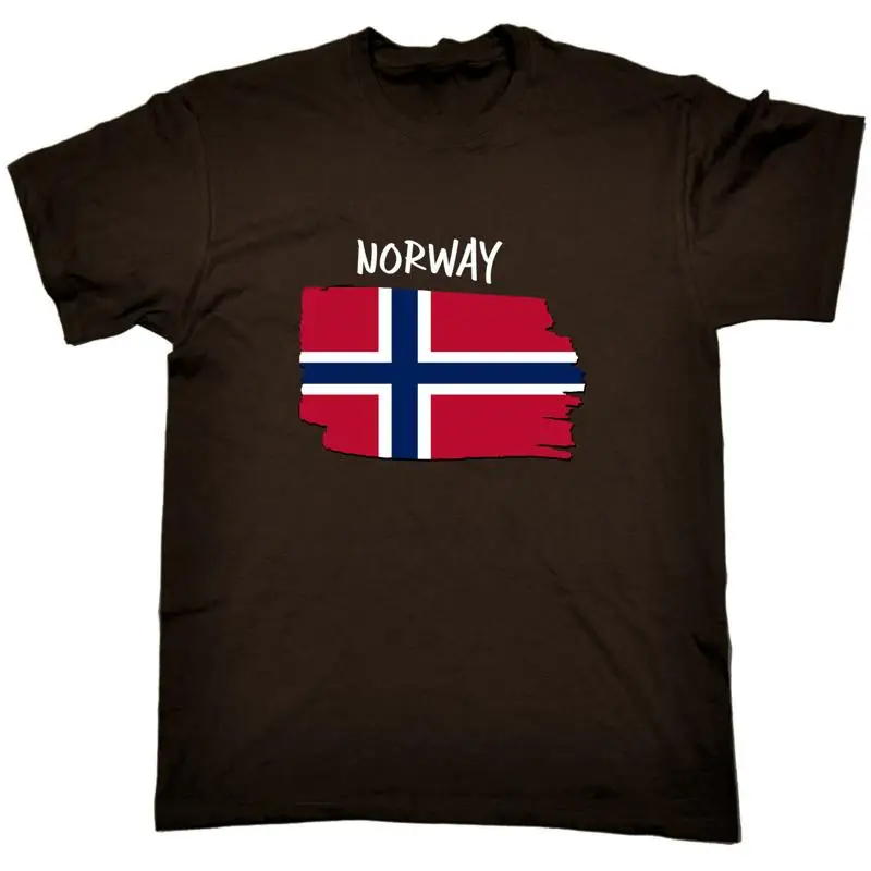 

Norway Country Flag Nationality Supporter Sports Mens T Shirt