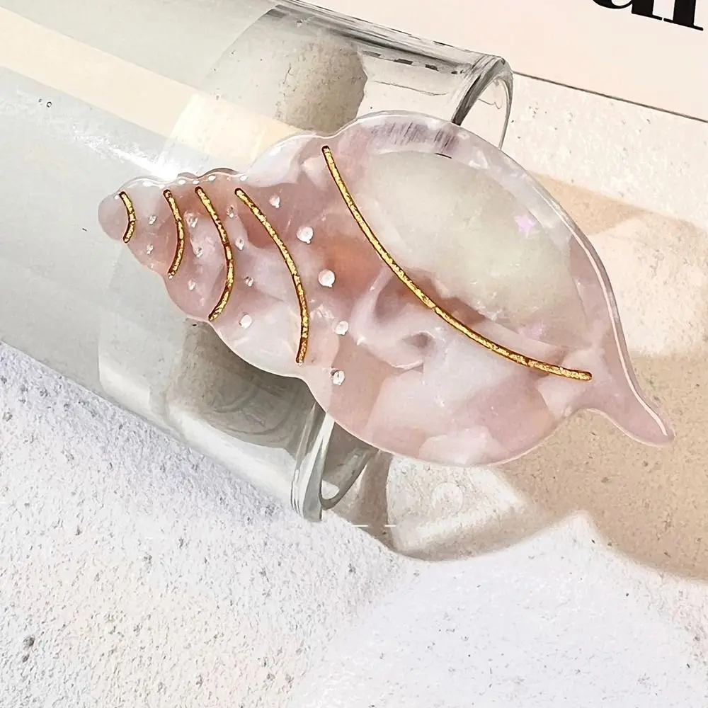 

Hair Accessories Acetic Acid Acetate Hair Clip Starfish Conch Hair Clips for Women Jellyfish Geometry Shape Hairpin for Student