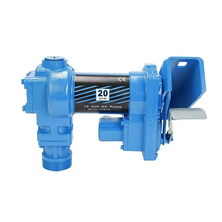 12V 24V 20GPM Flow Rate Ex-Proof Electric Fuel Petrol Gasoline Transfer Pump