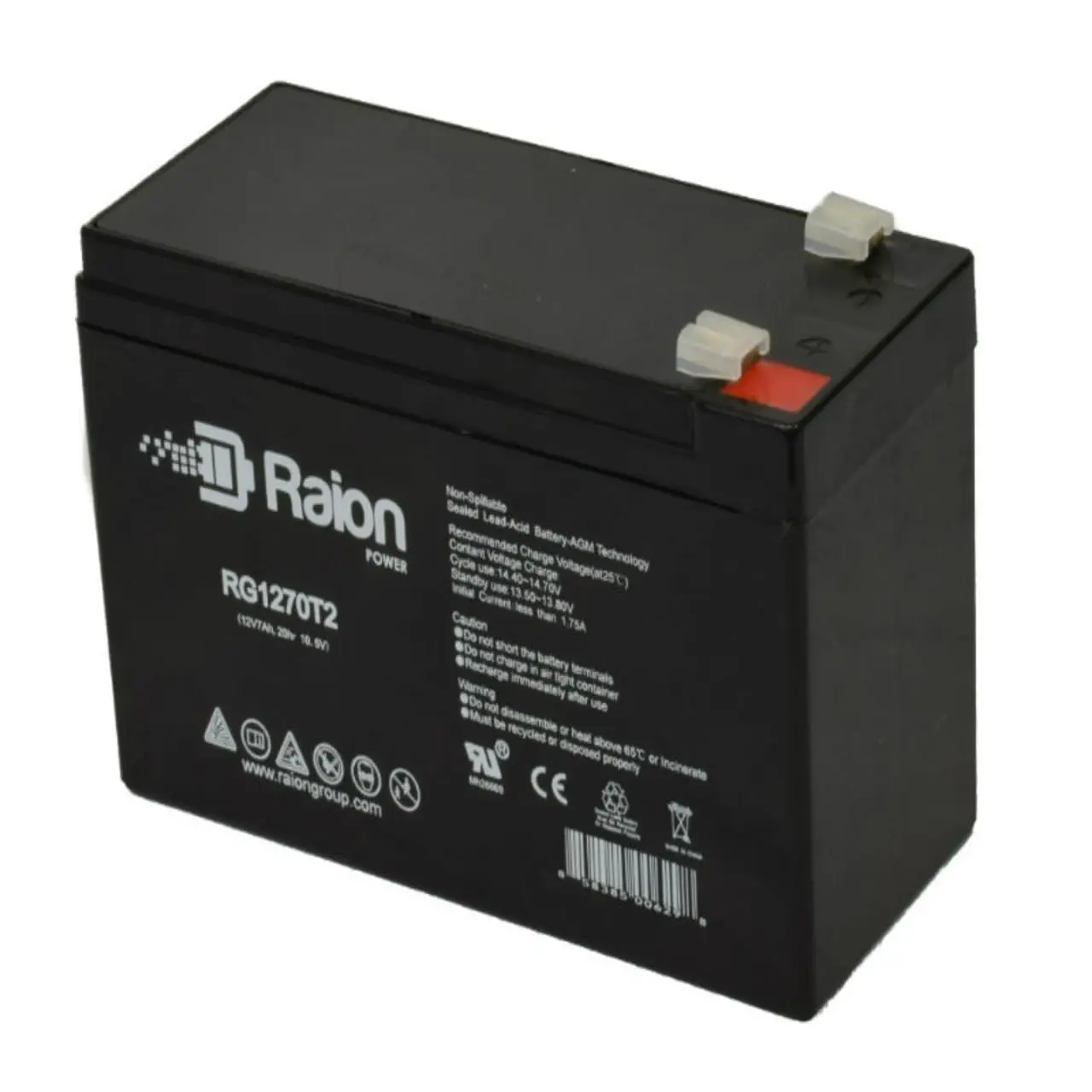 12V 7Ah AGM Replacement Battery for UPS Alarm Security System, Customized
