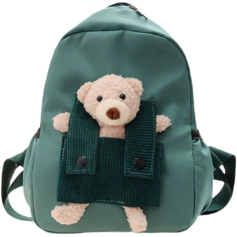 Personalized Toddler Backpack Plush Bear Preschool Bag Kids Backpack for Boys Girls Cute Mini Child’s Bag Backpacks School Bag