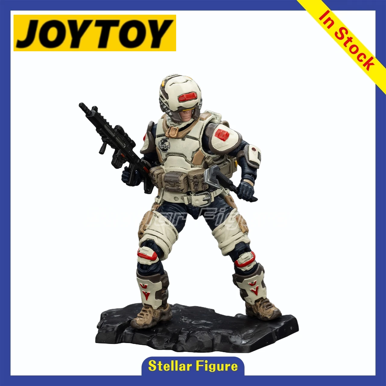

【SF】JOYTOY Dark Source 1/18 Action Figure UNSC Medic Levi Model Toys Gifts Collection Ornaments