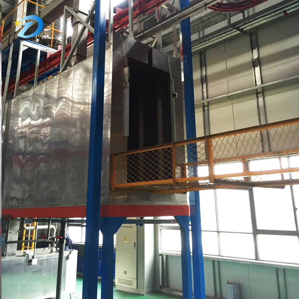 Large Industrial Machinery Surface Spraying Automatic Coating Line Product Hanging Spraying Production Line