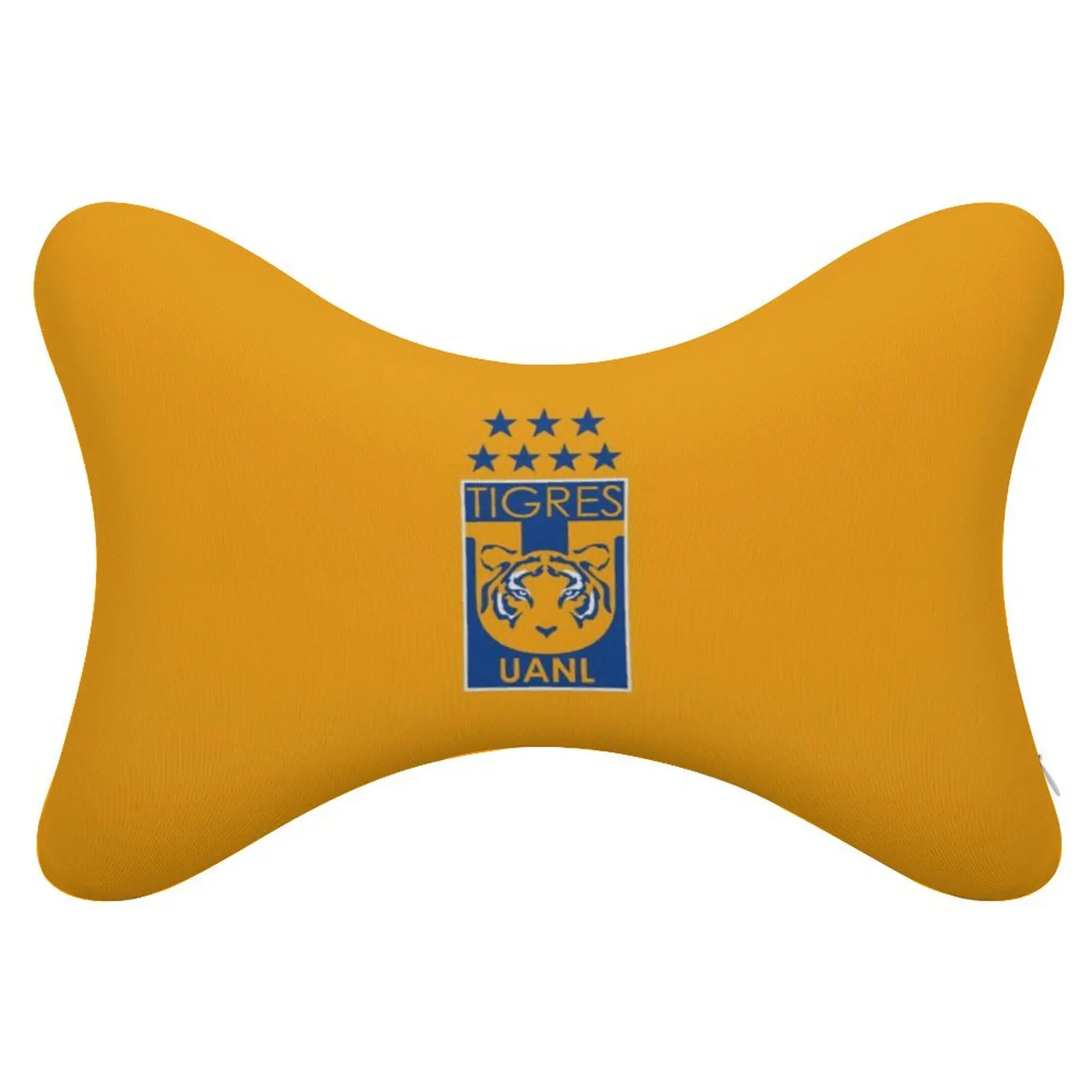 Mexico Tigres UANL Decor Car Neck Pillow Seat Headrest Pillows Memory Foam Travel Cute Gifts Rest Relax for Gaming Chair
