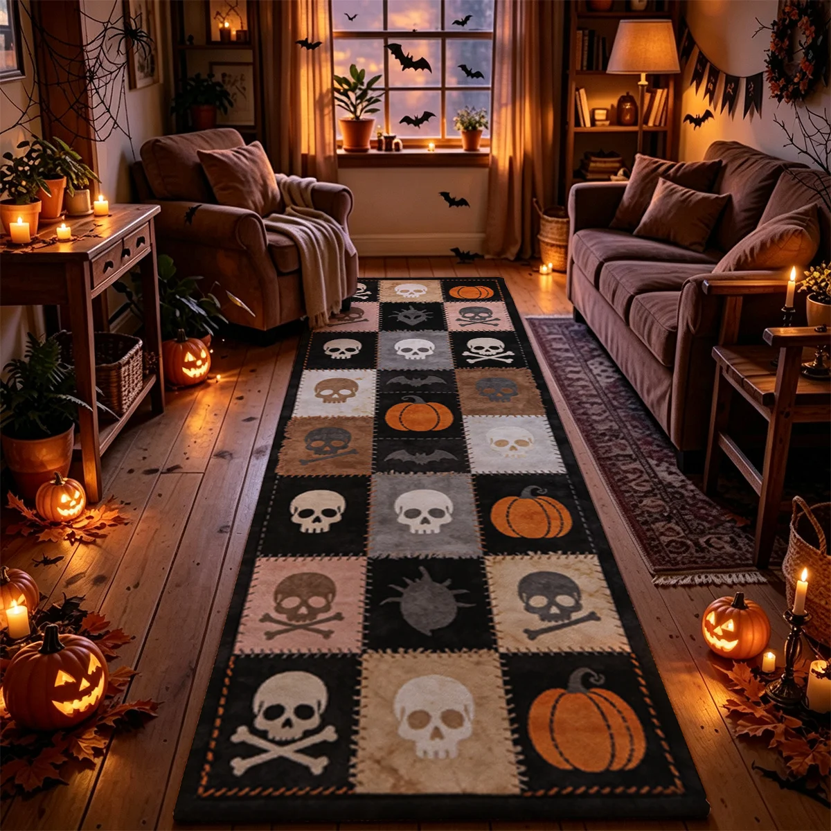 Alfombra Larga de Halloween co - Home Textiles Rug reseña y precio