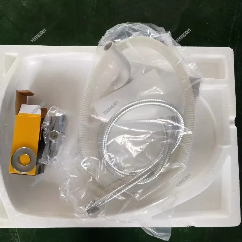 

Portable Plastic Foot Wash Basin Household Foot Soaking Tub with Press Spray for Personal Hygiene