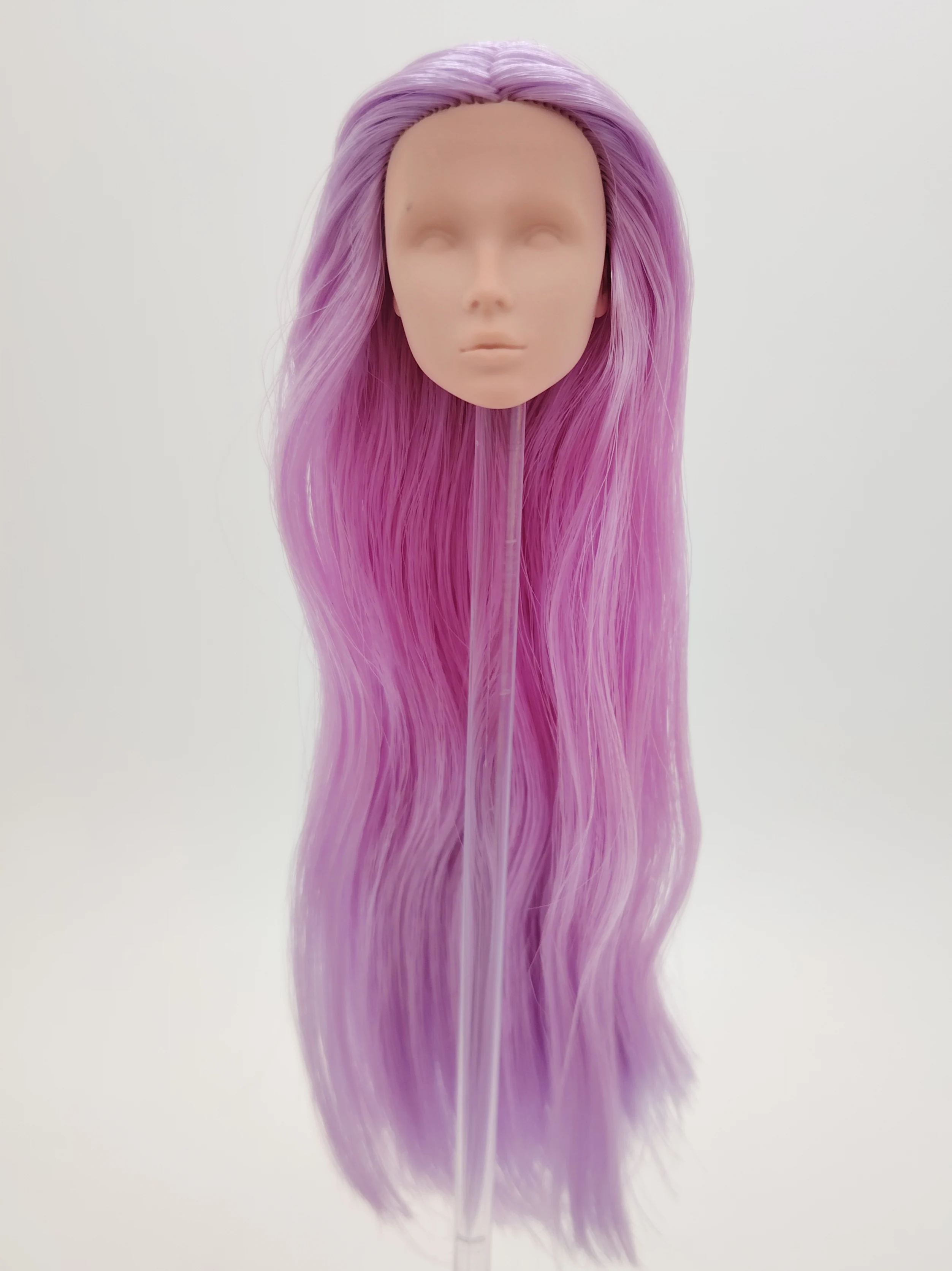 

Модная королевская кукла Nu.face Eden Lilith с фиолетовыми волосами, пустая голова для лица