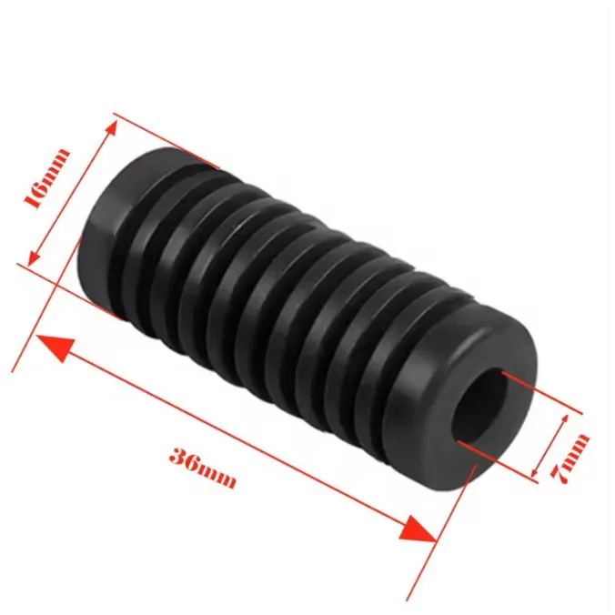 1 قطعة معدات الدرجات النارية العالمية رافعة تحول دواسة القدم وسادة غطاء مطاطي لياماها R1 R6 R7 MT09 لكاواساكي نينجا لهوندا #5