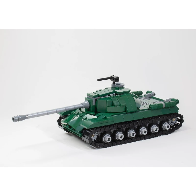 MOC-111575 Military War IS-3 Heavy Tank Building Block Soviet Heavy Tank Model Brick Set Creative Gifts Miniature DIY 447PCS