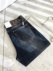 BILLIONAIRE SIJITONGDA 2024 Spring And Summer New Men's Fashion High-end Casual Jeans Jeans SIZE 29-42