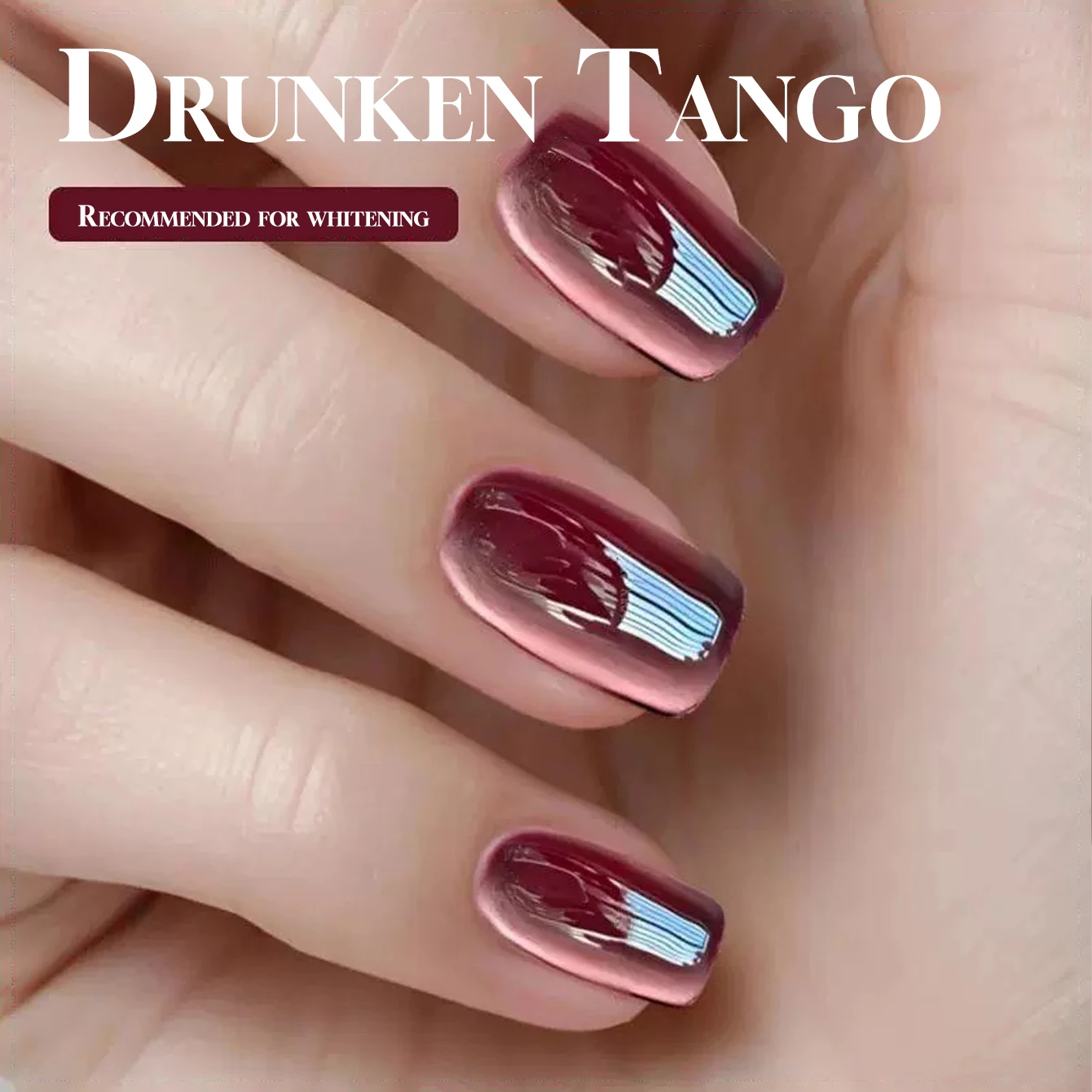 12ML 1PCS Herbst Winter Nägel Rote Nägel Beliebte Glas Perle Cat Eye Magnet Gel Nagellack Schwarz Nägel weihnachten Nägel