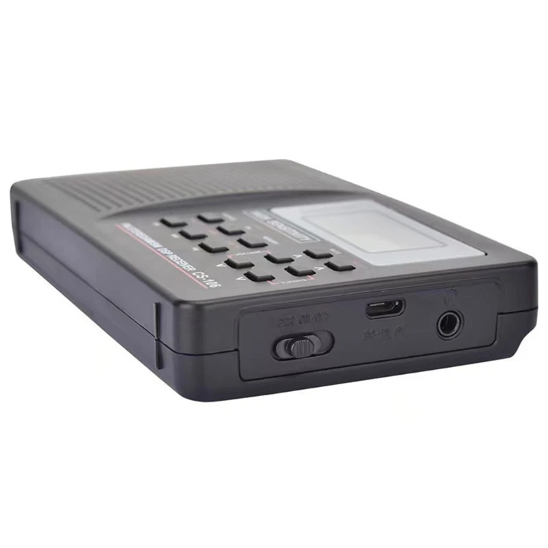 Mini Radio FM MW Receiver Portable Digital Screen Display Alarm Clock FM Stereo Mini Radio Receiver Player