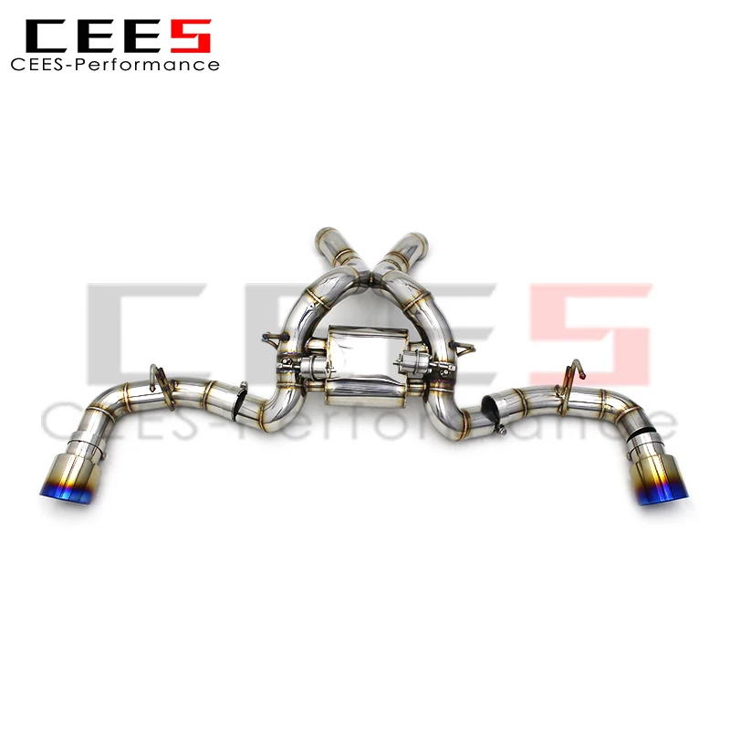 

CEES High Performance Racing Exhaust Pipes For Mclaren 570S 570GT 3.8 2015- Catback Muffler Pipe 304Stainless Steel