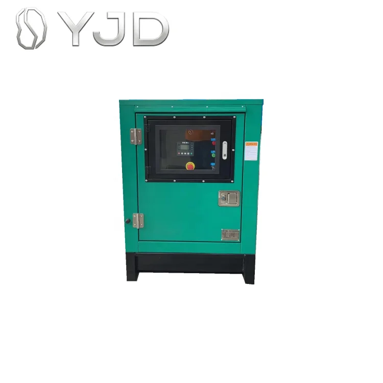 Silent Engine Diesel Generator Set 50kw to 125kva AC Three Phase and Single Phase Output 380v 60Hz Rated Voltage