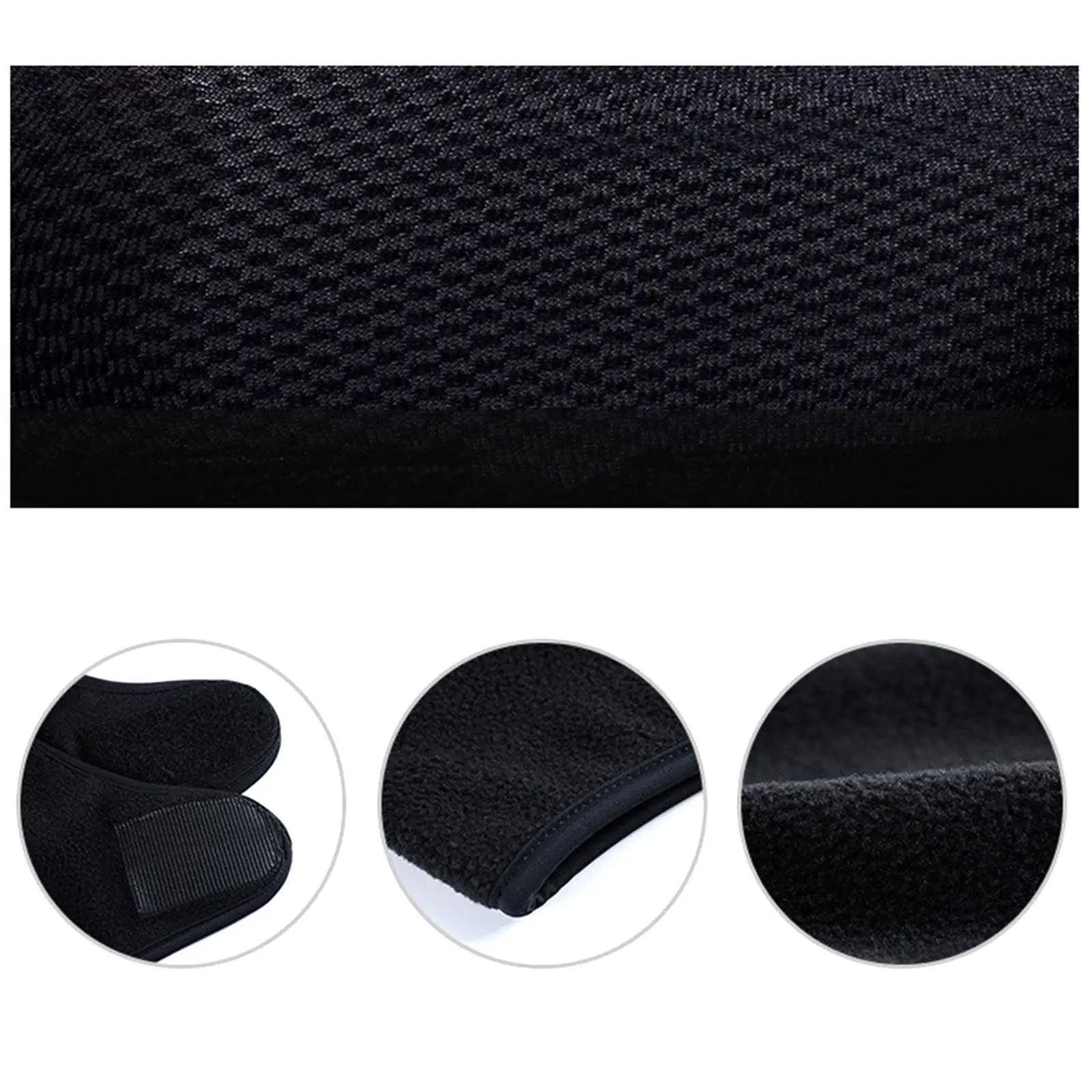 Esportes ao ar livre meia máscara facial térmica respirável aquecedor de ouvido para homens mulheres ciclismo esqui patinação