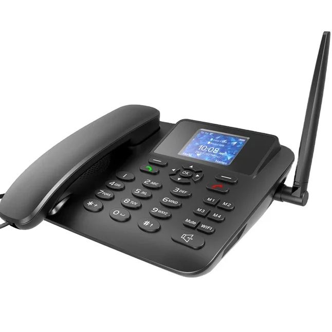 Factory Outlet Cordless Phone 4G VoLTE WIFI Hotspot MP3 Color Screen 3G 2G Fixed Wireless Phone