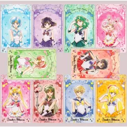 20pcs/set Sailor Moon Tsukino Usagi Mizuno Ami Self Made Character Bookmark Anime Classics Game Collection Cards Toy Gift