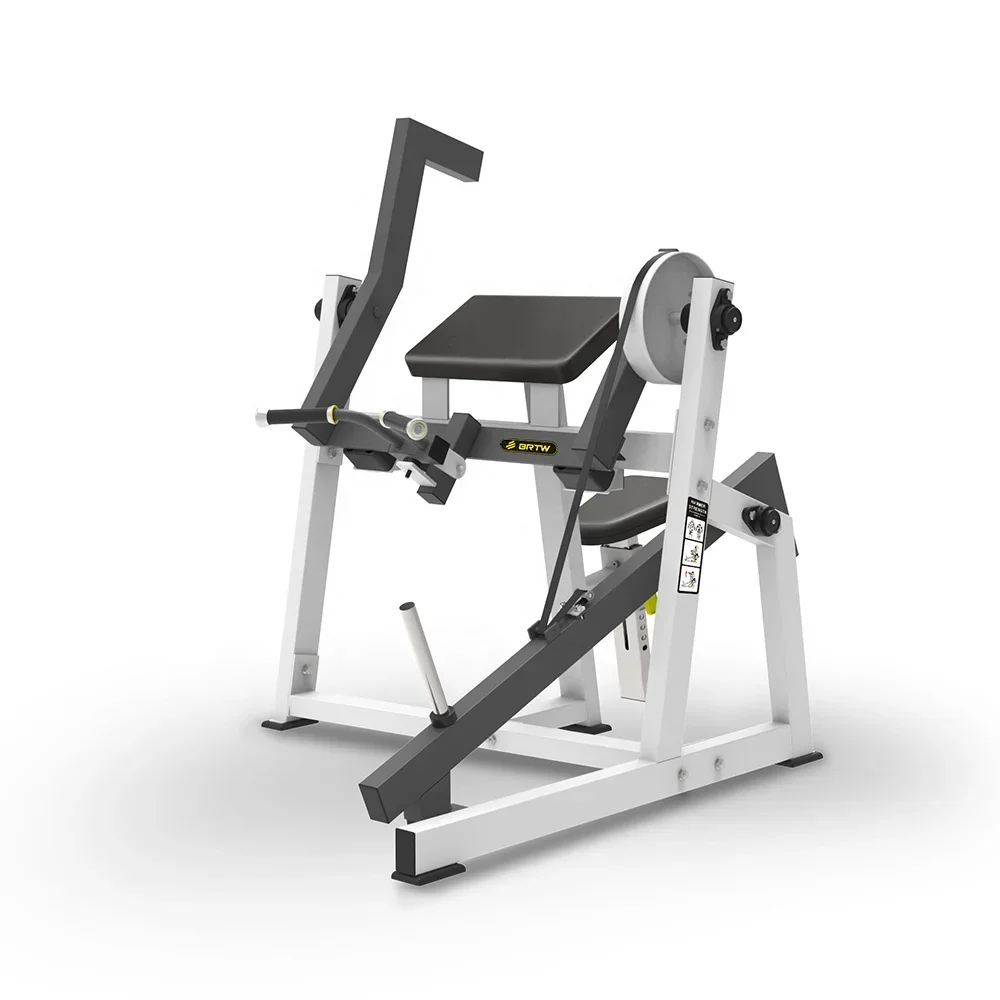 Bodybuilding Fitness Equipment Exercise Trainer Plate Loaded Gym Machine Seated Beceipt