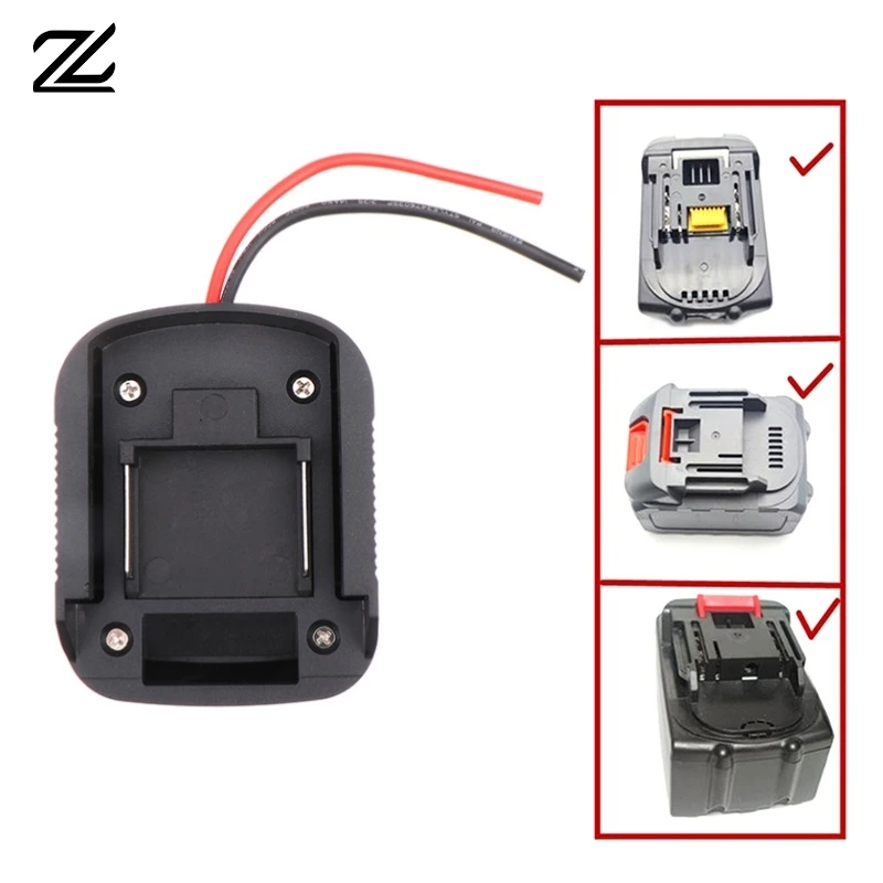 1pc For Makita MT 18V Li-ion Battery Adapter DIY Battery Cable Connector Output Adapter BL1830 BL1840 BL1850 For Electric Drills