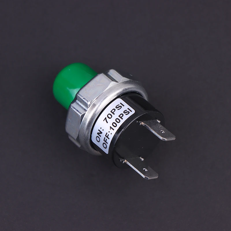 

70-100 90-120PSI переключатель давления воздушного компрессора 1/4 NPT 12 В 24 В для поезда, звуковой сигнал, контроллер переключателя давления воздушного насоса, замена