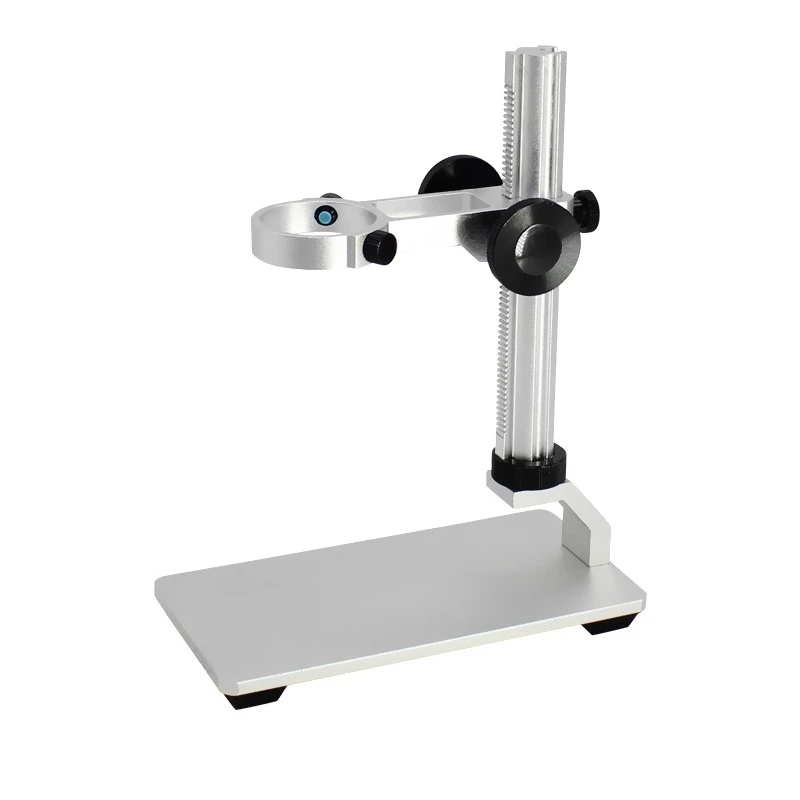 

USB/AV Electronic Digital Microscope Aluminum Alloy Bracket Universal Handheld Lifting Adjustment Bracket Funnel Workbench