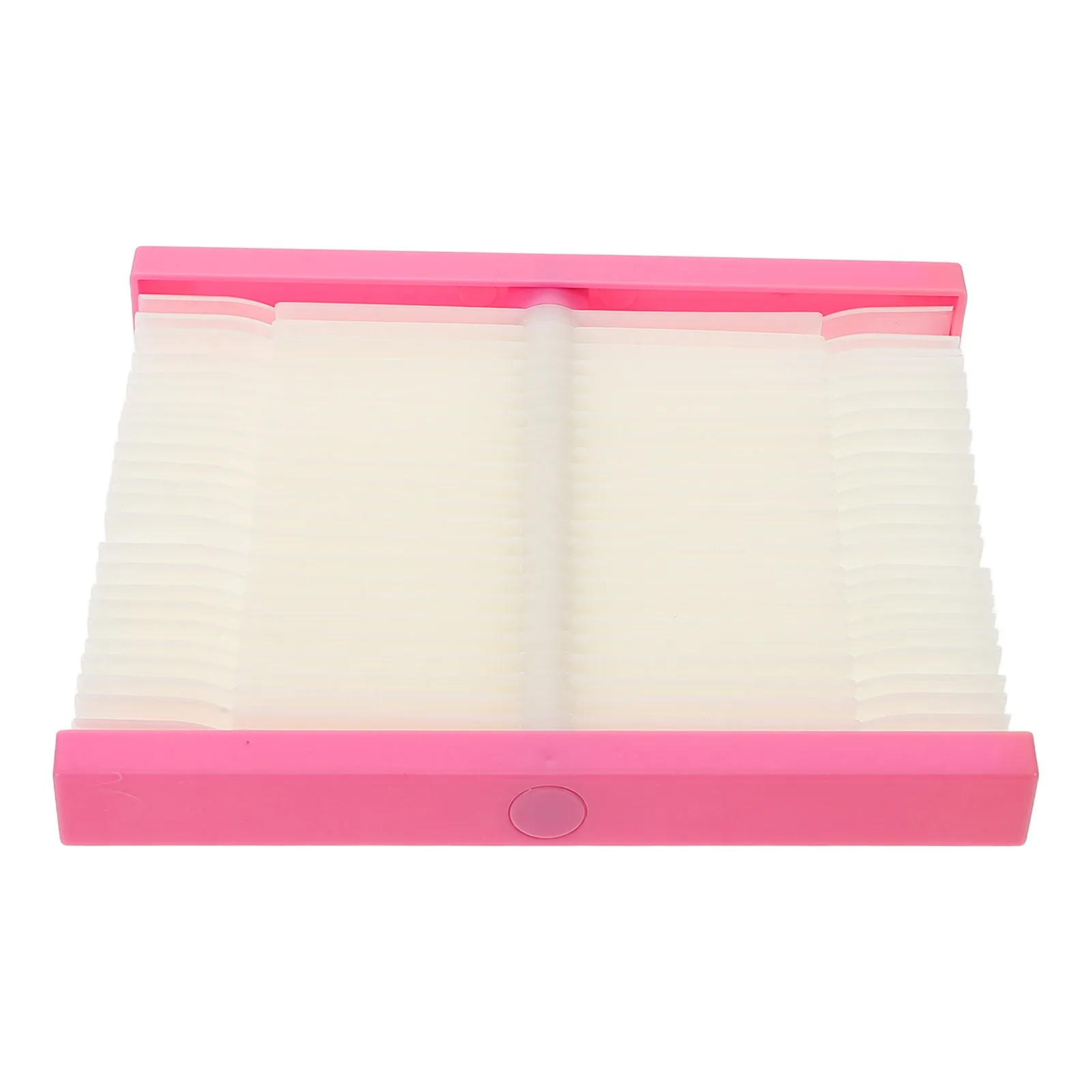 

48-Color Pink Manicure Board for Nail Art Practice and Color Selection Ideal for Salon and Home Use Home DIY Nail Templates