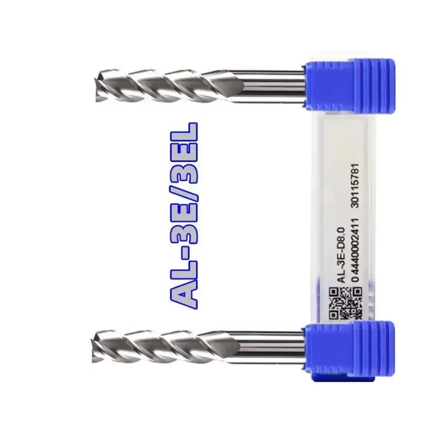 

AL-3E-D4.0S ZCC.CT Three blade straight shank flat end milling cutter 3 Flutes Flat end mill Φ4.0*4*12*50 3T Flat end mil