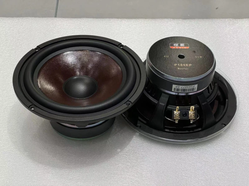 Free Shipping New and Original Red basin Mid-bass speaker 1Set=2pcs