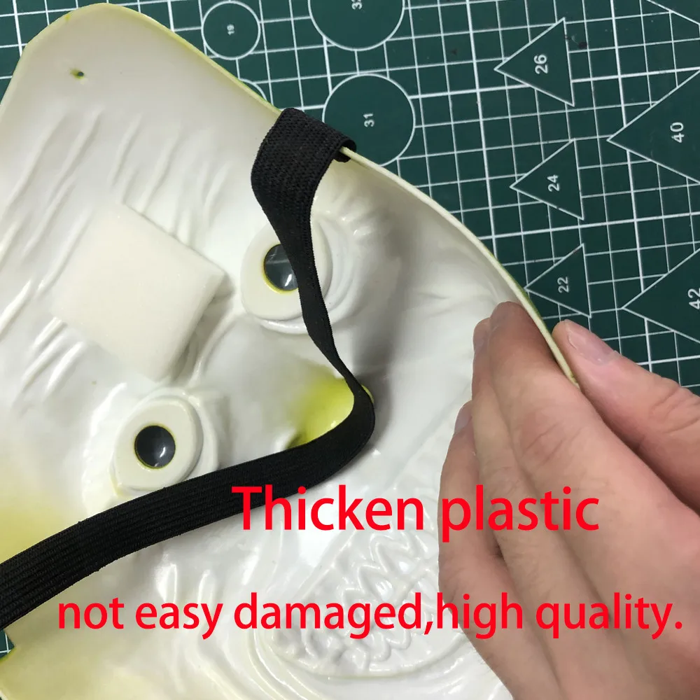 قناع وجه شيطان مبتسم للكوسبلاي ، قاتل جمجمة الشيطان البلاستيكي ، زاحف طريد الأرواح الشريرة ، كرنفال الهالوين ، حفلة بوريم ، دعامة أزياء