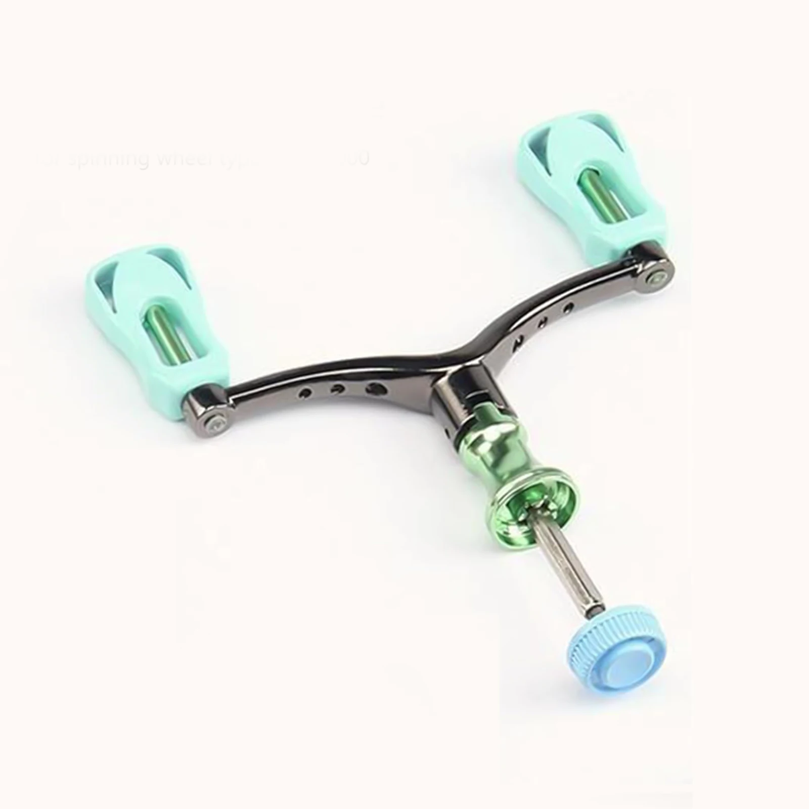 

Alloy Fishing Spinning Reel Handle Reel Double Handle Grip Anti-slip Fishing Wheel Double Rocker Arm Fishing Gear Accessories
