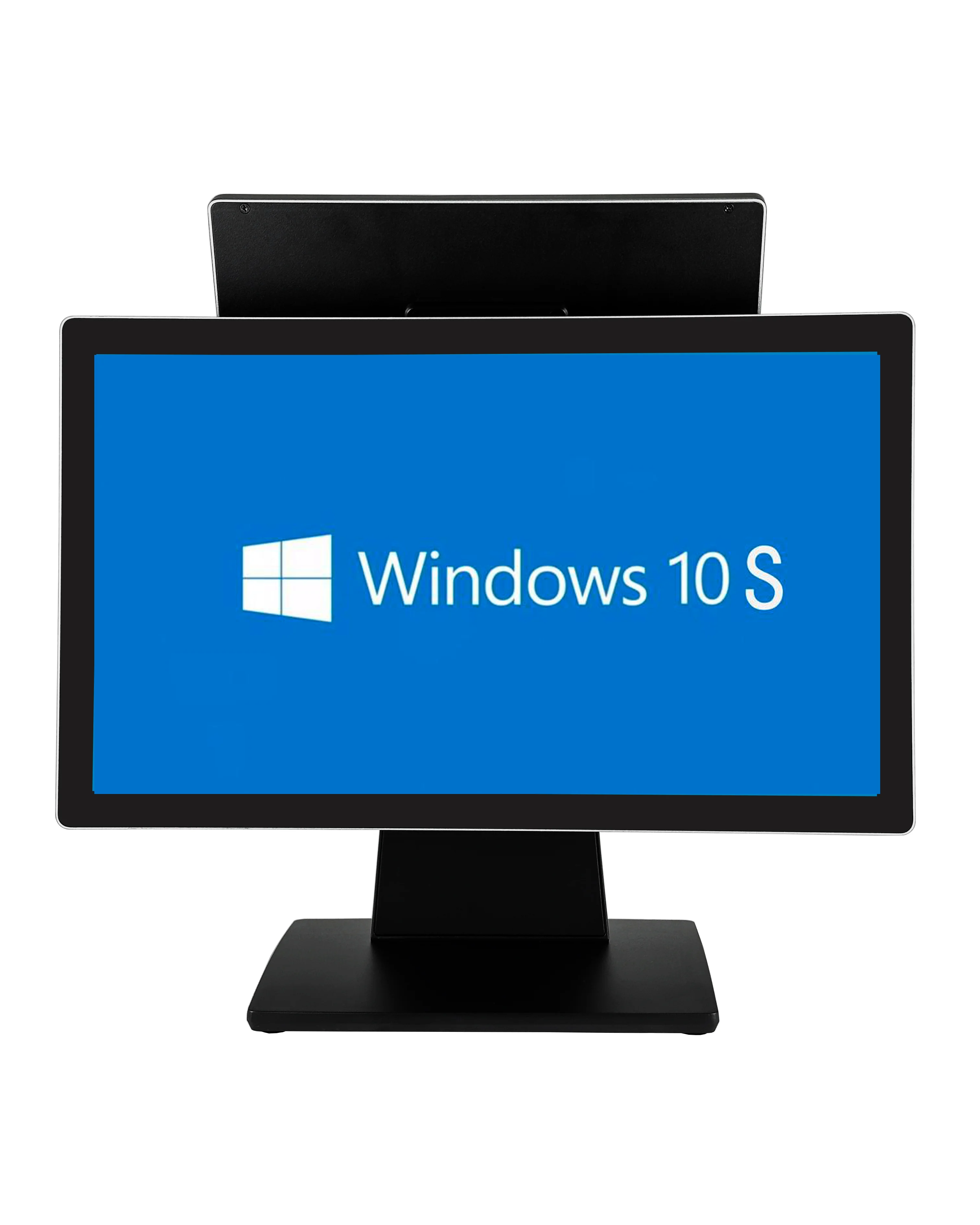 تكوين Win10/Android/Linux 18.5/21.5 بوصة شاشة واحدة مزدوجة نقطة المبيعات شاشات تعمل باللمس، أنظمة نقاط البيع الكل في واحد-ODM