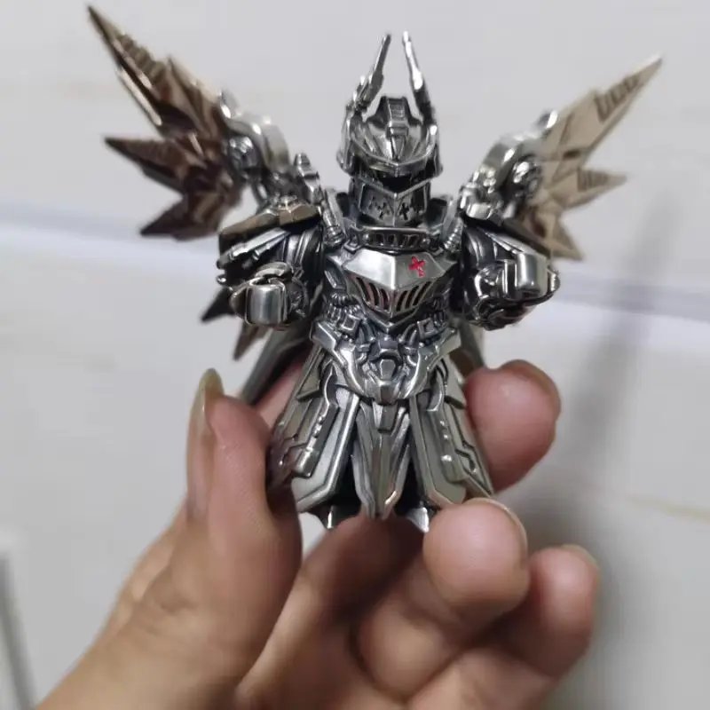 

In Stock Mecha Adjudicator Craftsman Big Player Mechanical Model Metal Magnetic Mini Figure Charm Collectible Gift Ornaments