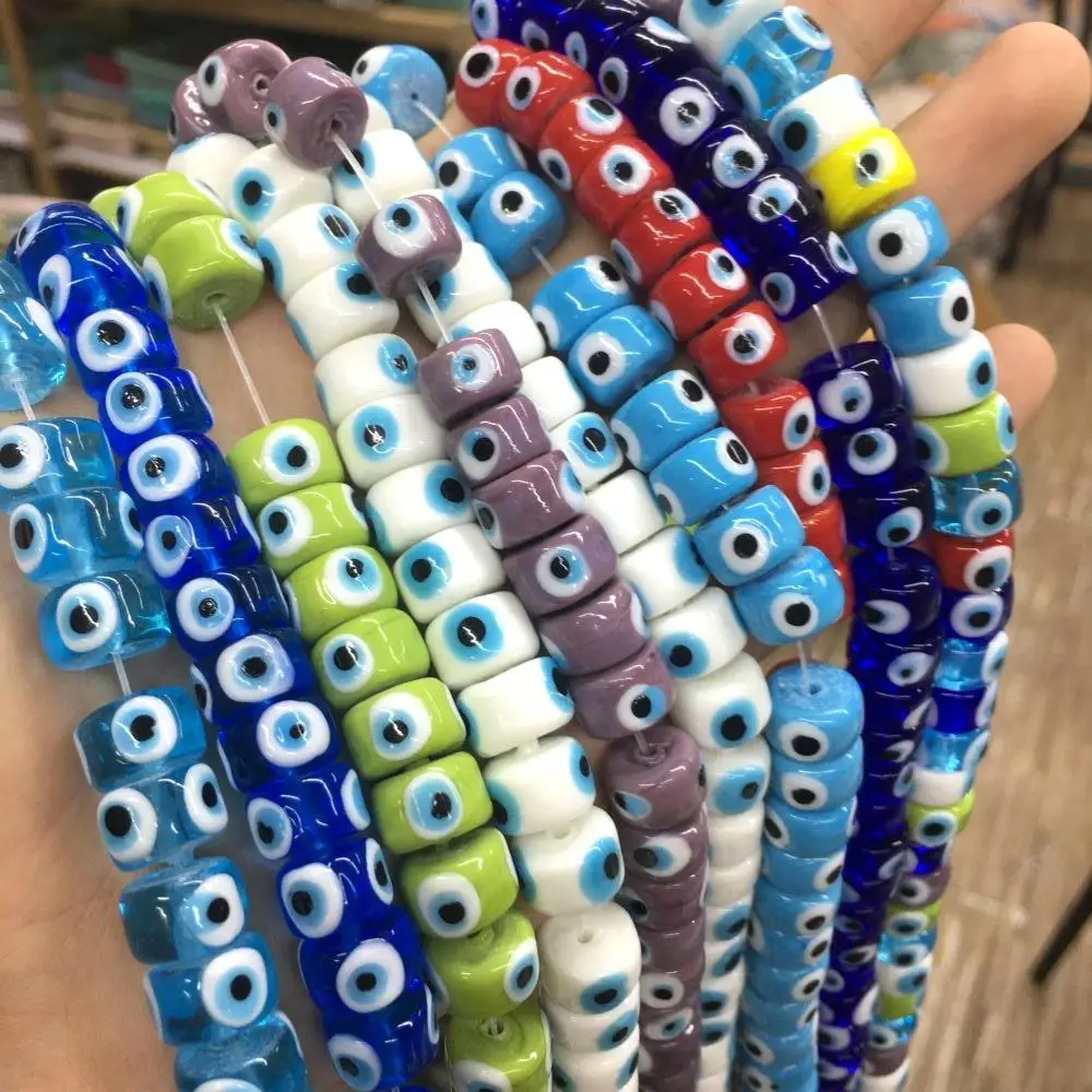 

Multicolor Glass Evil Eye Bead Glass Beads Loose Spacer Beads For Jewelry Making DIY Bracelet Necklace Accessroeis DIY